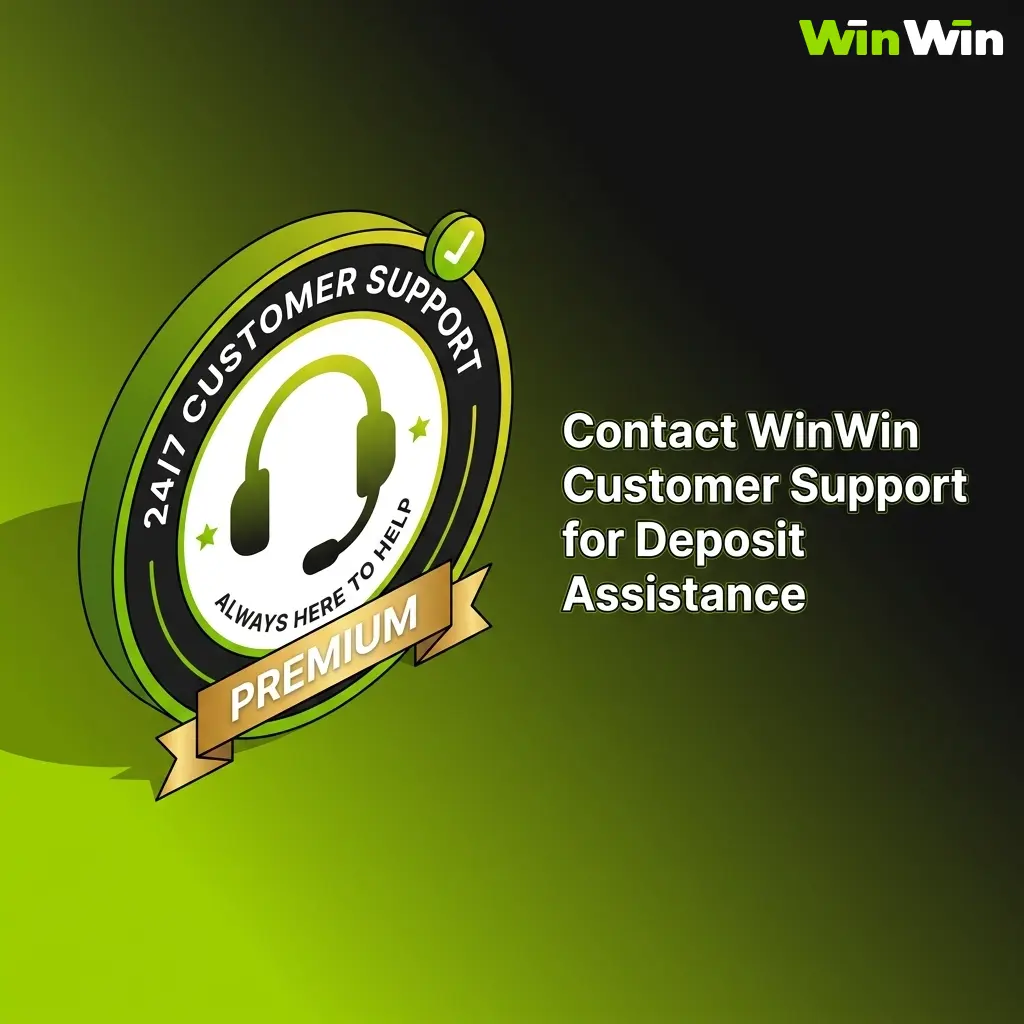 WinWin customer support options for deposit assistance including live chat, email, Telegram, and WhatsApp for Bangladesh users