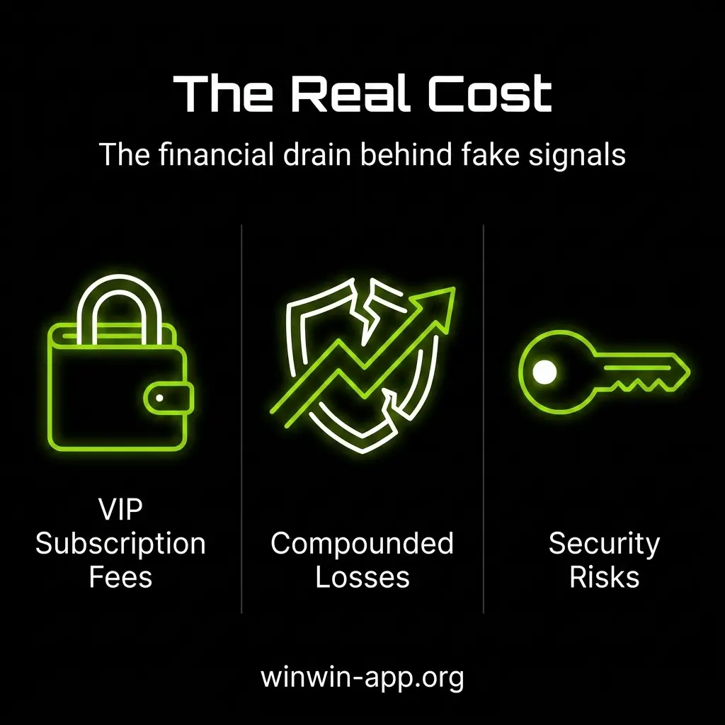 Discover the high costs of using fake WinWin Aviator signals.