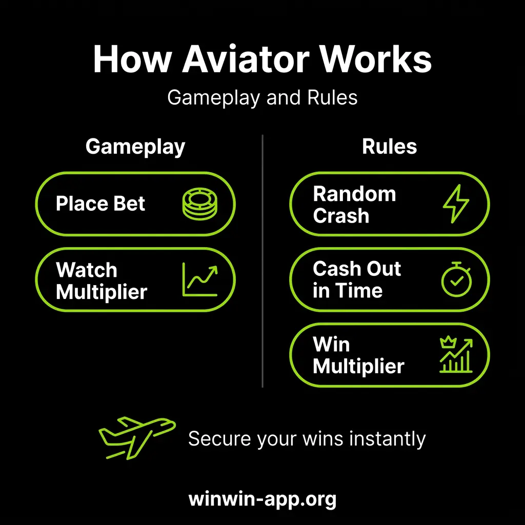 Master the essential rules and mechanics of the WinWin Aviator game.