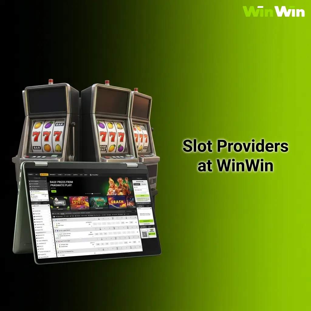 WinWin casino slot providers including Pragmatic Play, NetEnt, Microgaming and 50+ certified software developers for Bangladesh players