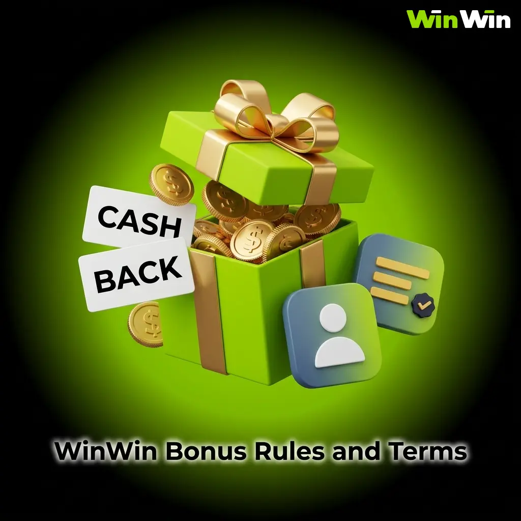 WinWin bonus rules covering wagering requirements, free spins, eligibility, validity periods, and withdrawal conditions for players