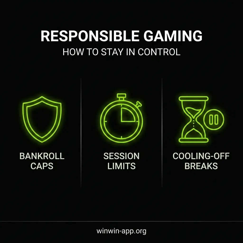 Responsible gaming tips for Aviator crash game on WinWin — budget limits, self-exclusion tools, and support for Bangladesh players.