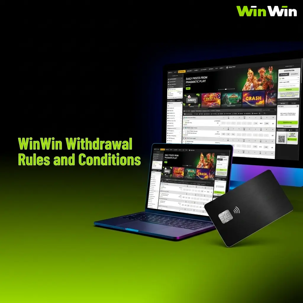 WinWin withdrawal rules covering account verification, bonus wagering, limits, and payment methods for Bangladesh players